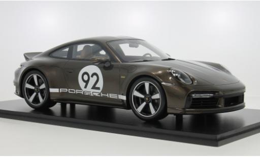 Modelauto Porsche 911 Sport Classic bruin 2023 1/12 Schuco