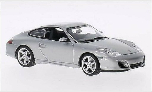 Porsche 911 Carrera 1/43 Minichamps 40 Jahre 911 grijs 2003 modelauto