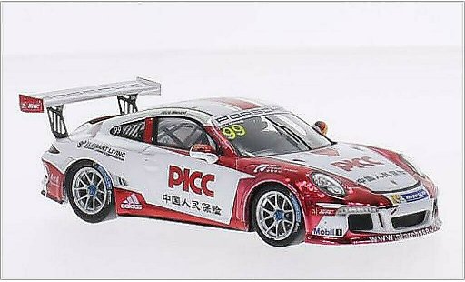 Porsche 911 GT3 CUP 1/43 Spark No.99 Team Starchase PICC Carrera Asia 2015 modelauto