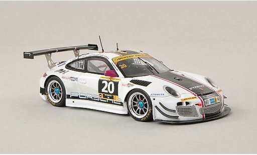 Porsche 911 GT3 1/43 Spark R No.20 Stadler Motorsport 24h Dubai 2014 /C.Engelhart modelauto