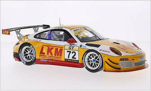 Porsche 911 GT3 1/18 Spark R No.72 LKM GT Asia Macau GT Cup 2014 modelauto