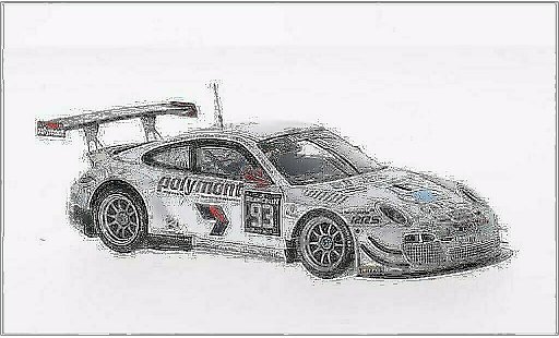 Porsche 911 GT3 1/43 Spark R No.93 Pro GT by Almeras 24h Spa 2014 /M.Bonanomi modelauto