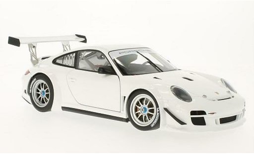 Porsche 911 GT3 1/18 Autoart R Plain Body Version wit 2010 modelauto