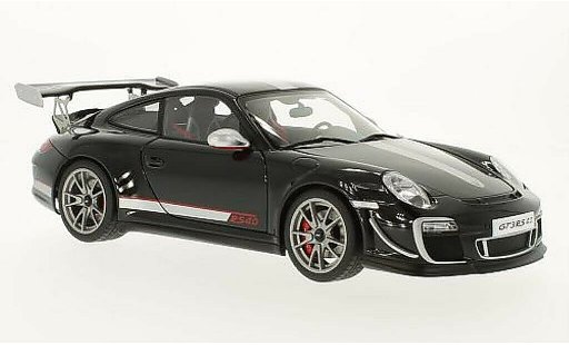 Porsche 911 GT3 1/18 Autoart 4.0 zwart 2011 modelauto