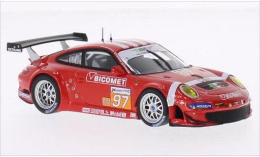 Porsche 911 GT3 1/43 Minichamps R No.97 BMS Scuderia Italia Bicomet Le Mans 24h Le Mans 2010 /R.Westbrook modelauto