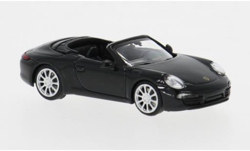 Modelauto Porsche 911 Cabriolet oranje 1/87 Minichamps