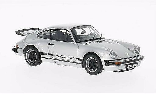 Porsche 911 Carrera 1/43 Kyosho 2.7 grijs met zwarter Dekoration 1975 modelauto