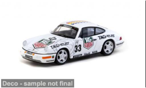 Modelauto Porsche 911 Carrera 2 Supercup Monaco #33 1/64 Tarmac Works