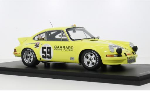 Modelauto Porsche 911 RSR Carrera 12h Sebring 1973 #59 1/18 Spark