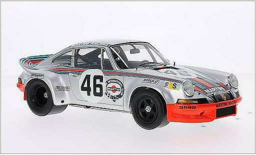 Porsche 911 Carrera 1/18 Spark R No.46 Martini Racing Martini 24h Le Mans 1973 modelauto