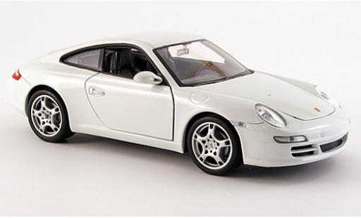 Modelauto Porsche 911 Carrera S wit 1/24 Welly