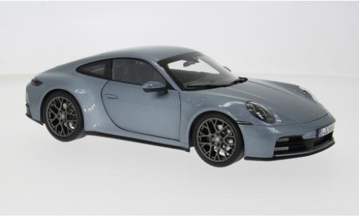 Modelauto Porsche 911 Carrera grijs 2025 1/18 Norev