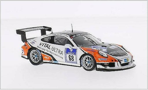 Porsche 911 Base 1/43 Spark GT Cup No.68 Frikadelli Racing Team Vital Ultra 24h Nurburgring 2015 /C.de modelauto