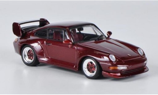Porsche 911 GT2 1/43 Minichamps rood 1995 modelauto