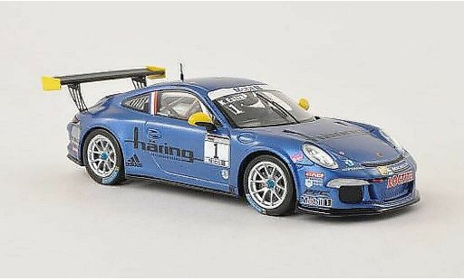 Porsche 911 GT3 Cup 1/43 Spark No.1 PCC Duitsland 2013 modelauto
