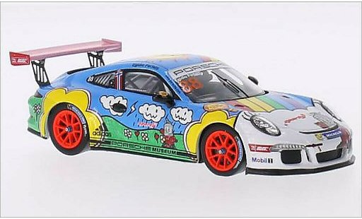 Porsche 911 GT3 Cup 1/43 Spark No.88 y Carrera Asia Singapur 2015 modelauto