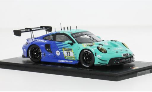 Modelauto Porsche 911 GT3 R 24h N&Atilde;&frac14;rburgring 2025 Falken Motorsports #33 J.Andlauer/N.Menzel 1/43 Spark