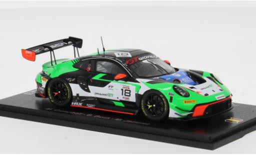 Modelauto Porsche 911 GT3 R 24h Spa 2025 Dinamic GT #18 M.Campbell/B.Buus 1/43 Spark