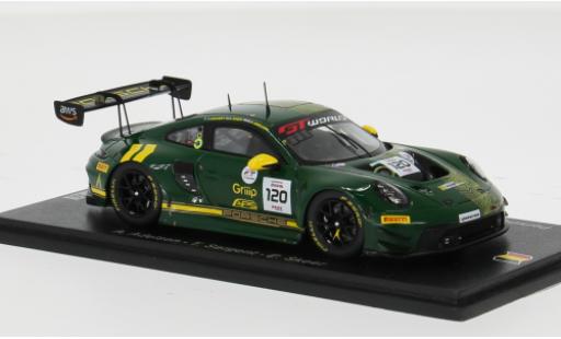Modelauto Porsche 911 GT3 R 24h Spa 2025 Wright Motorsport #120 A.Adelson/T.Szilver 1/43 Spark