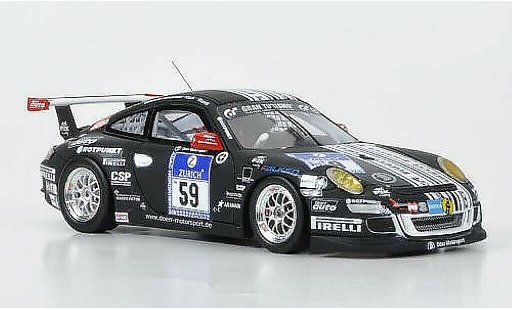 Porsche 911 GT3 1/43 Minichamps R Dorr Motorsport No.59 24h Nurburgring 2011 /Mapelli modelauto