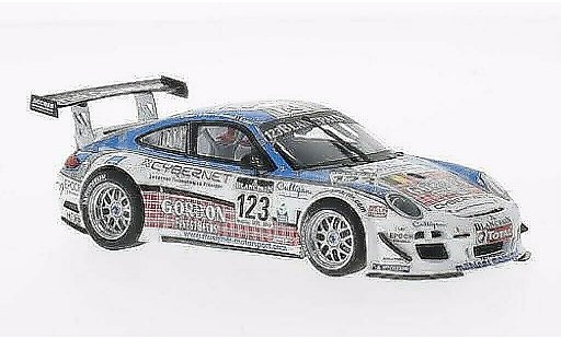 Porsche 911 GT3 1/43 Minichamps R No.123 Muehlner Motorsport 24h Spa 2011 /Lefort modelauto