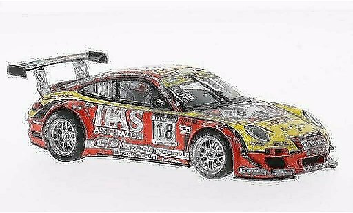 Porsche 911 GT3 1/43 Minichamps R No.18 De Lorenzi Racing 24h Spa 2011 modelauto