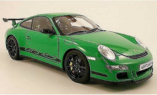Porsche 911 GT3 1/12 Autoart groen/zwart 2006 modelauto