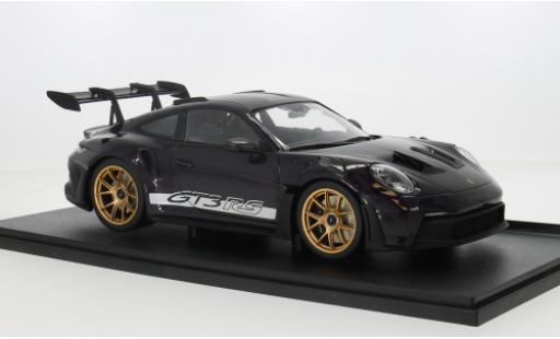 Modelauto Porsche 911 GT3 RS paars 1/18 Solido