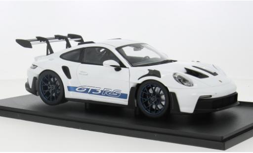 Modelauto Porsche 911 GT3 RS wit 1/18 Solido