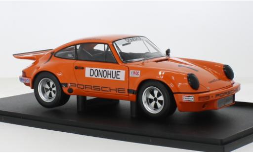 Modelauto Porsche 911 Base IROC Dayto oranje 1/18 Solido