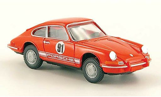 Porsche 911 Base 1/87 Wiking No.91 Renndienst modelauto