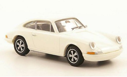 Porsche 911 R 1/87 Brekina Coupe wit modelauto