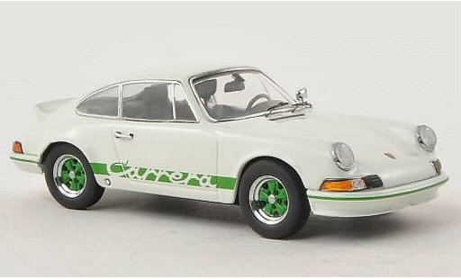 Porsche 911 RS 1/43 Schuco 2.7 wit/groen modelauto