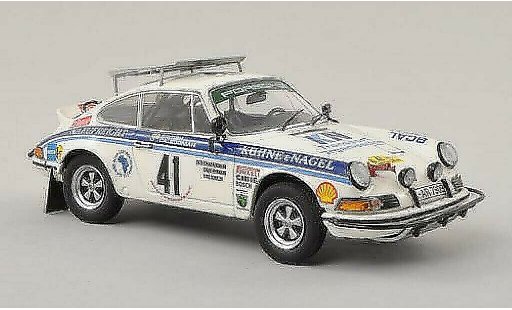 Porsche 911 RS 1/43 Schuco No.41 Kuhne & Nagel Safari Rally 1974 /H.Schuller modelauto