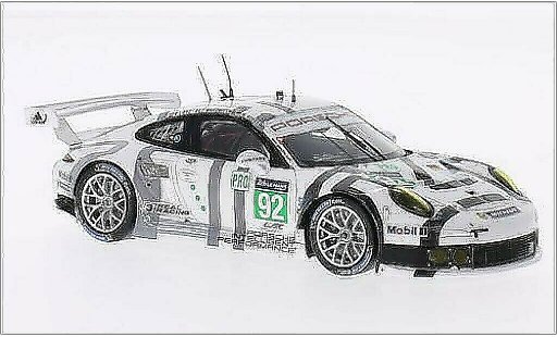 Porsche 911 R 1/43 Spark No.92 Team Manthey Le Mans Le Mans 2014 /.Lietz modelauto