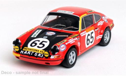 Modelauto Porsche 911 S S 24h Le Mans 1970 #65 C.Haldi/A.Blank 1/43 Trofeu