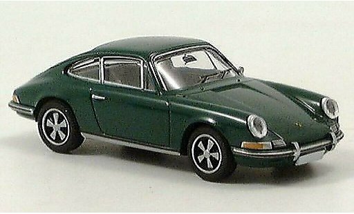 Porsche 911 S 1/87 Brekina Coupe groen modelauto