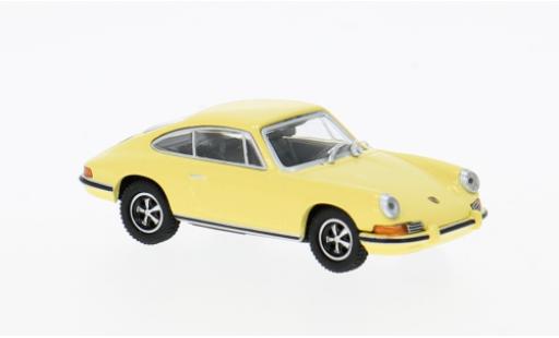 Modelauto Porsche 911 S S geel 1972 1/87 Minichamps