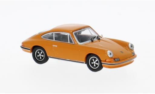 Modelauto Porsche 911 S S oranje 1972 1/87 Minichamps