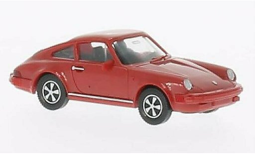 Porsche 911 SC 1/87 Wiking rood modelauto
