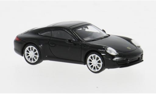 Modelauto Porsche 911 Base zwart 1/87 Minichamps