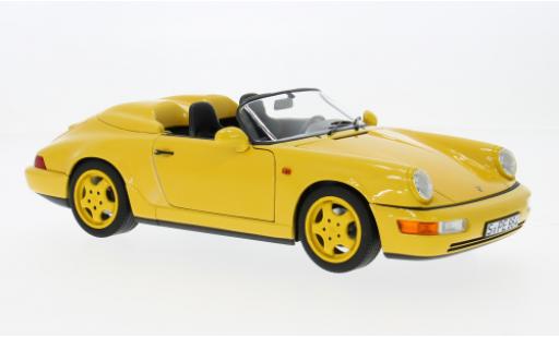 Modelauto Porsche 911 Speedster geel 1 1/18 Norev