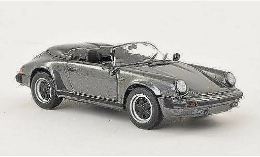 Porsche 911 Speedster 1/43 Minichamps antraciet 1988 modelauto