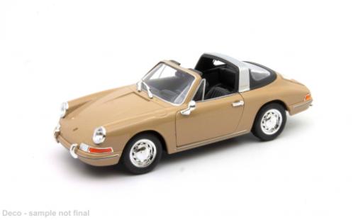 Modelauto Porsche 911 Targa beige 1/24 Welly