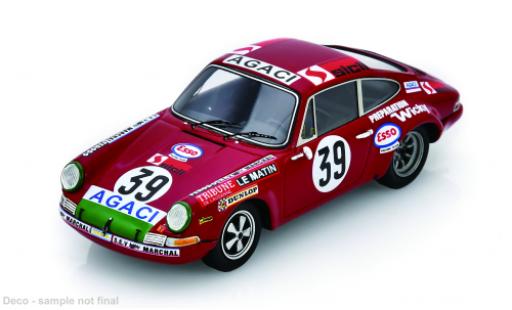 Modelauto Porsche 911 S S 24h Le Mans 1971 #39 G.Verrier/G.Foucault 1/43 Spark