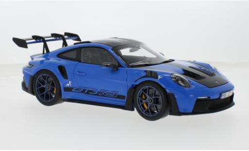 Modelauto Porsche 911 GT3 912 blauw 1/18 Norev