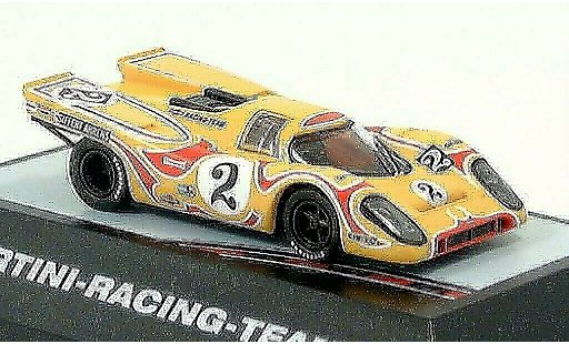 Porsche 917 K 1/87 Brekina Psycho geel-rood No. 2 modelauto