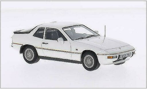 Porsche 924 Base 1/43 Kess Le Mans wit 1980 modelauto