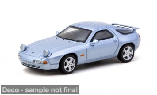 Modelauto Porsche 911 GTS blauw 1992 1/64 Tarmac Works