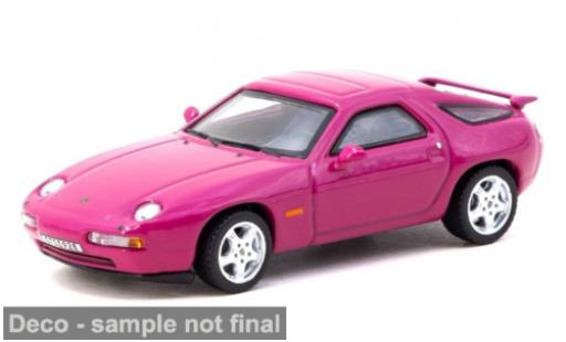Modelauto Porsche 911 GTS roze 1992 1/64 Tarmac Works